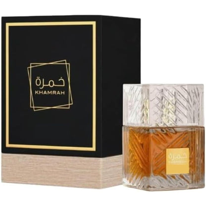 Khammrah Black Eau De Parfum 100ml Perfume Unisex Dubai UAE Oud Vanilla Cinna...
