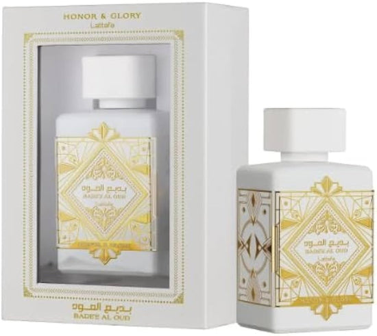 Lattafa Badee Al Oud Honor & Glory EDP 100ml - Long Lasting Sweet Spicy Vanil...